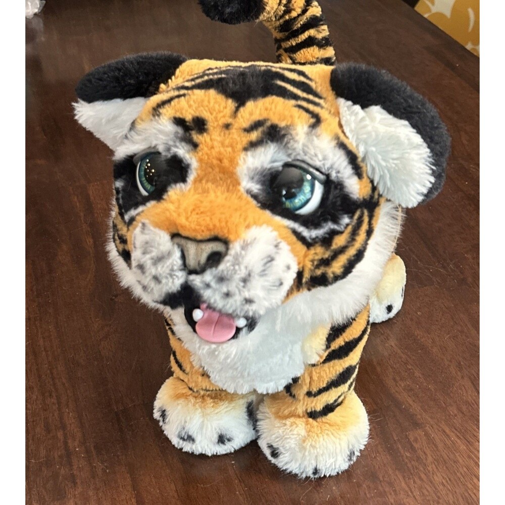 Hasbro FurReal Friends Roarin Tyler the Playful Tiger Interactive Toy TESTED